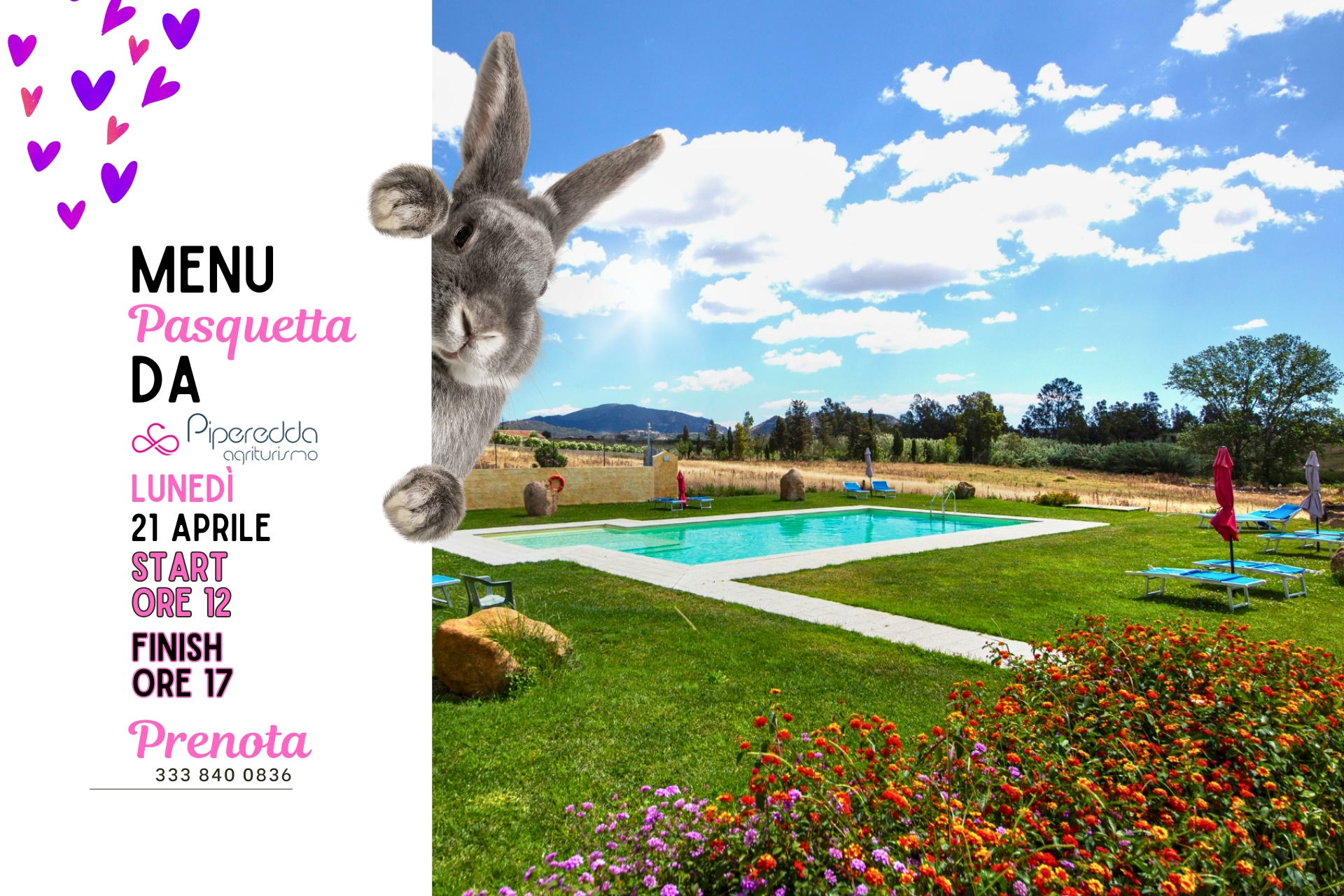 Pasquetta 2025 all’Agriturismo Piperedda